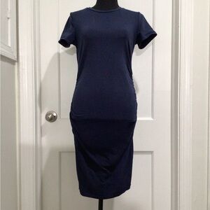 Size medium navy blue casual dress